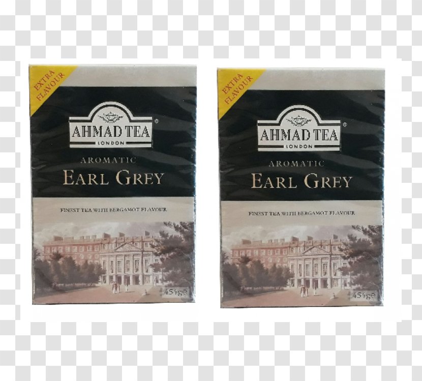 Earl Grey Tea Ahmad Black - Brand Transparent PNG