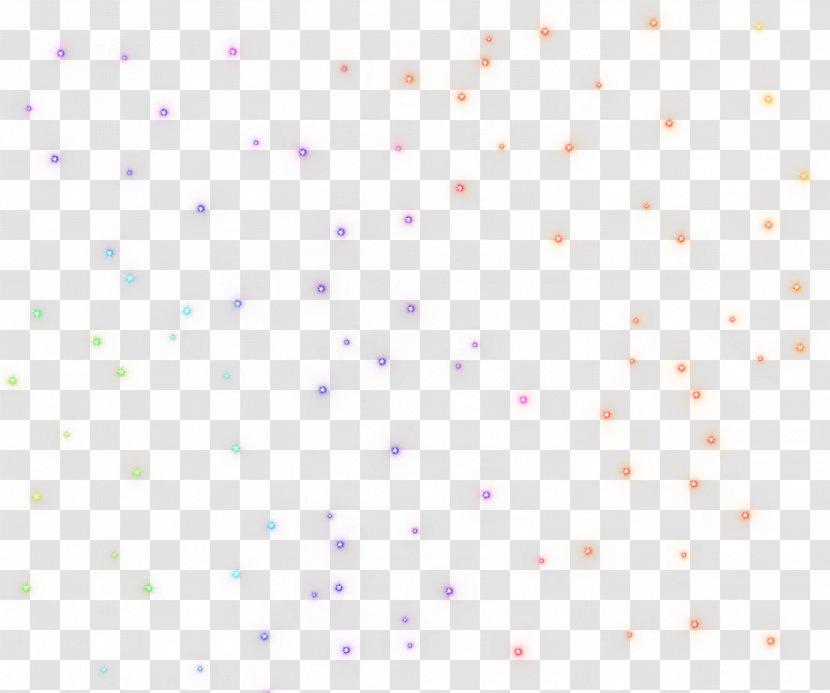 Point Circle Pattern - WHITE STARS Transparent PNG