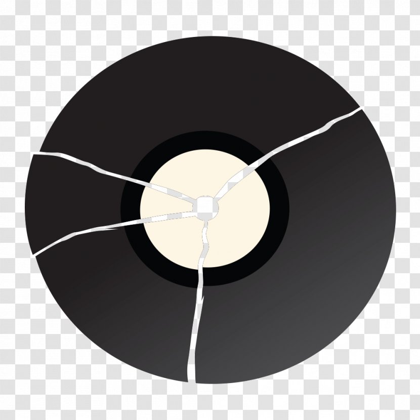 Compact Disc Infographic - Broken CD Transparent PNG