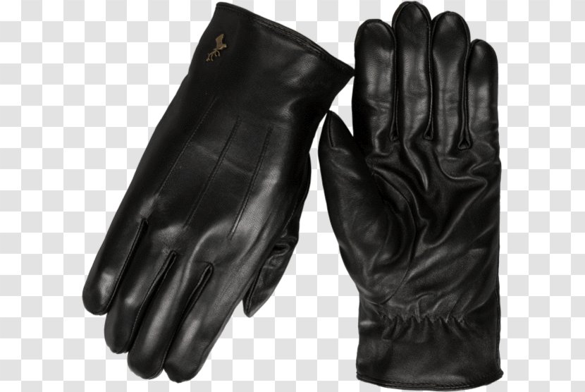 Leather Glove Wool Polar Fleece Lining - Al Capone Transparent PNG