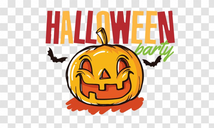Jack-o'-lantern Party Halloween Pumpkin Walk Clip Art - Emoticon - Bash Transparent PNG