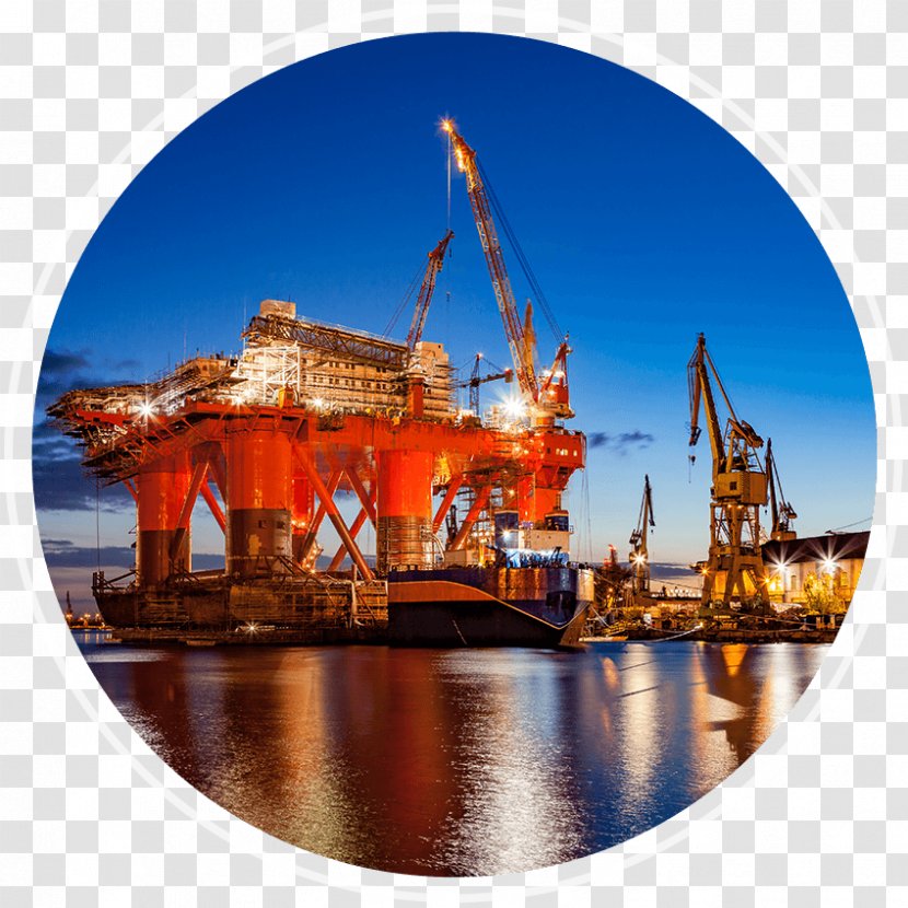Petroleum Industry Oil Platform Drilling Rig Field - Iso 55000 - Global Communication Transparent PNG