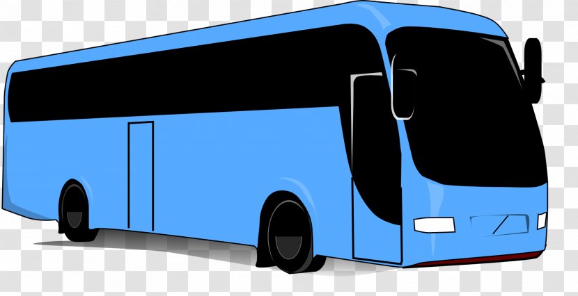 Tour Bus Service Greyhound Lines Clip Art - Blue Transparent PNG