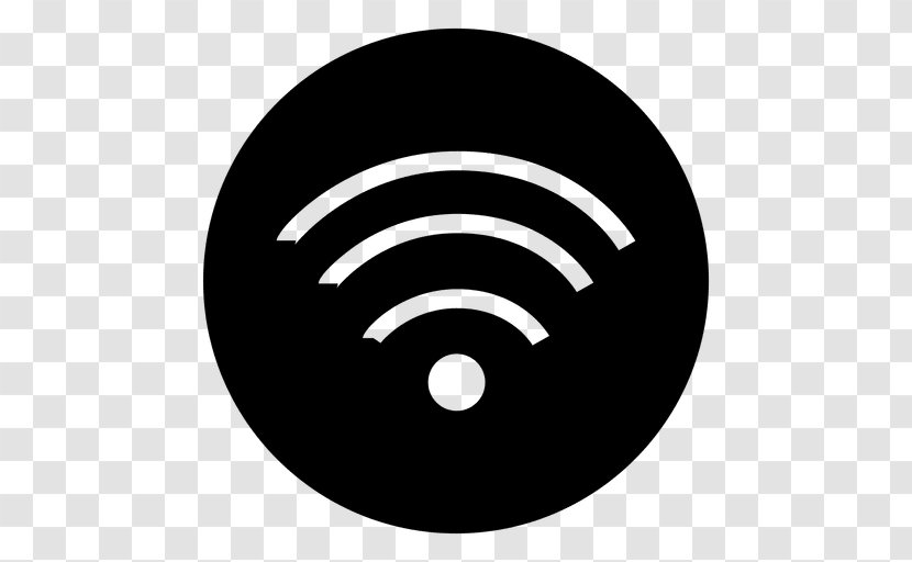 Symbol Information Question - Black And White - Wifi Vector Transparent PNG