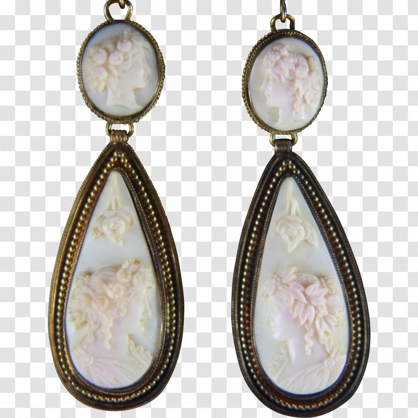Earring Jewellery Clothing Accessories Victorian Era Gemstone - Conch Transparent PNG