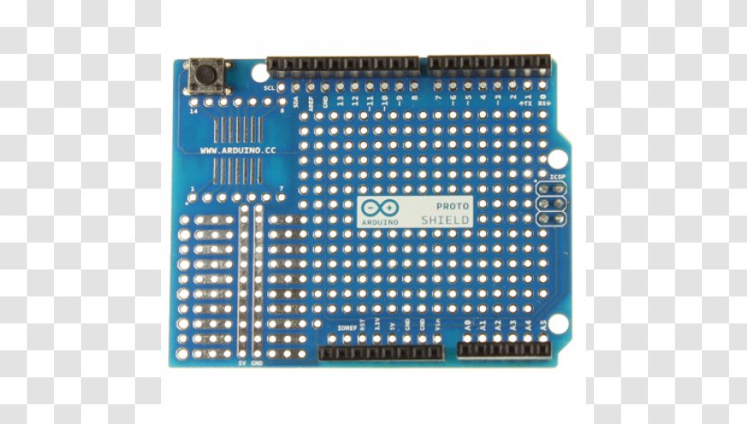 Arduino Uno Prototype Printed Circuit Board Breadboard - Prototyping - Shield Transparent PNG