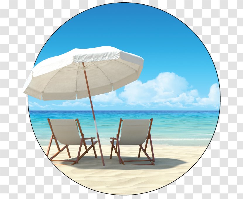 Umbrella Beach Patio Shade Chair - Aqua Transparent PNG
