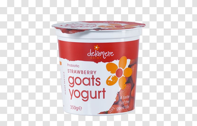 Milk Cream Goat Jam Flavor - Fruit - Strawberry Yogurt Transparent PNG