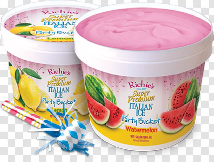 Italian Ice Cream Cuisine Richie's Retail Slush & Food, Inc. - Tuscan Melon Varieties Transparent PNG