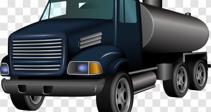 Tank Truck Pickup Clip Art - Motor Vehicle Transparent PNG