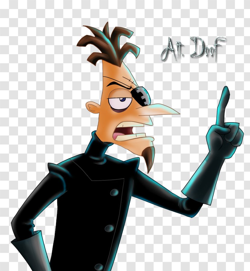 Dr. Heinz Doofenshmirtz Character Villain Fan Art - Horror Transparent PNG