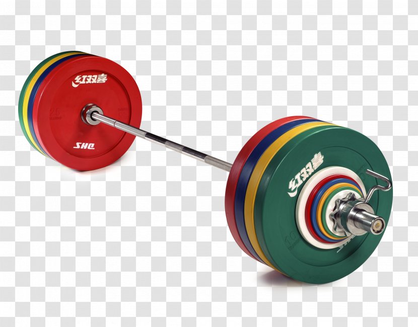 Barbell Olympic Weightlifting CrossFit Sport Exercise Equipment - Hardware Transparent PNG