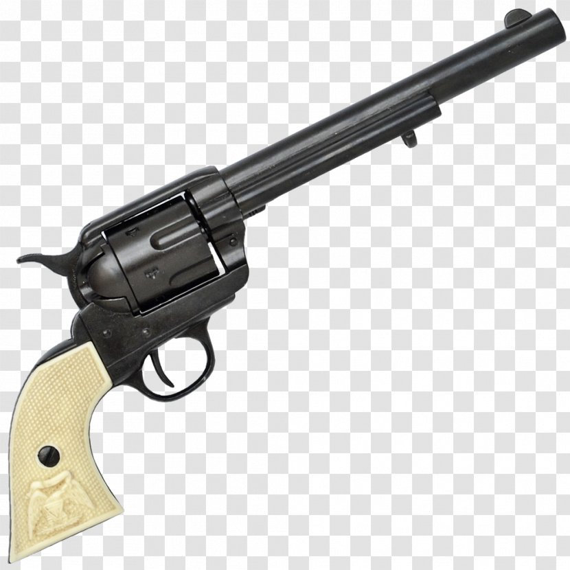 Colt Single Action Army .45 Colt's Manufacturing Company Revolver ACP - Firearm - Weapon Transparent PNG