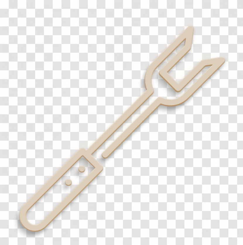 BBQ Line Craft Icon Kitchen Icon Fork Icon Transparent PNG