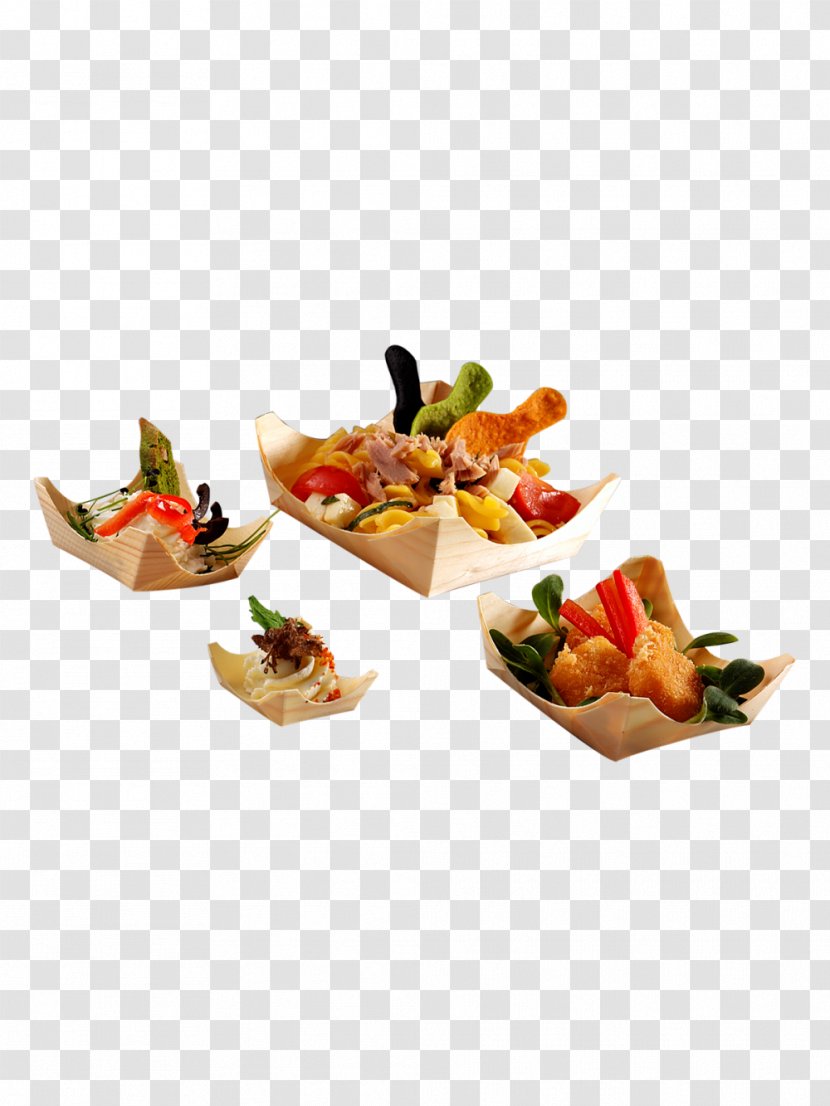 Hors D'oeuvre Canapé Chinese Cuisine Paper Finger Food - D Oeuvre - Wood Transparent PNG
