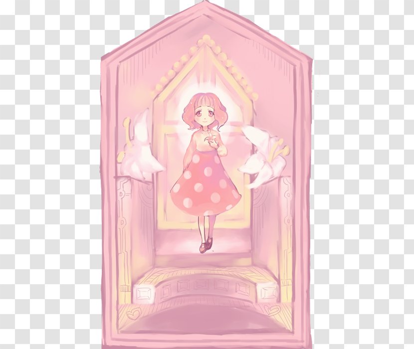 Dream Image Doll Character Illustration - Pink - Dreaming Transparent PNG