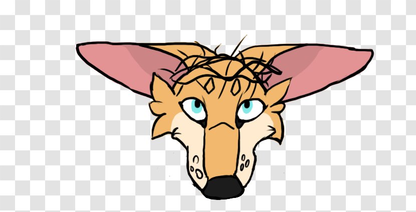 Clip Art Canidae Dog Headgear Line - Mammal - Crown Of Thorns Animal Transparent PNG