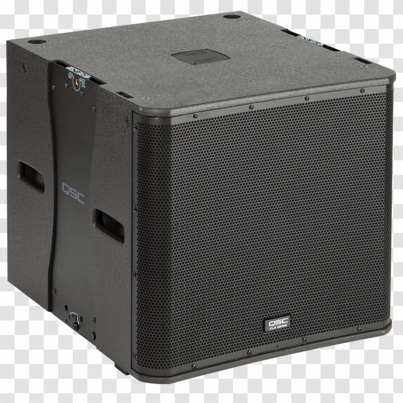 QSC KLA181 KLA12 Line Array Audio Products Subwoofer - Digital Signal Processing Transparent PNG