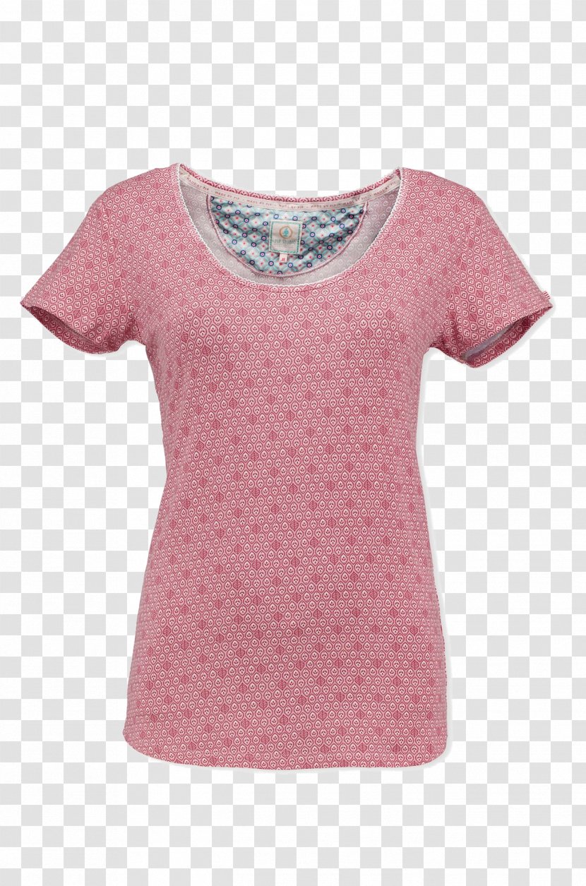 Sleeveless Shirt T-shirt Blouse Dress - Pajamas - Pink Transparent PNG