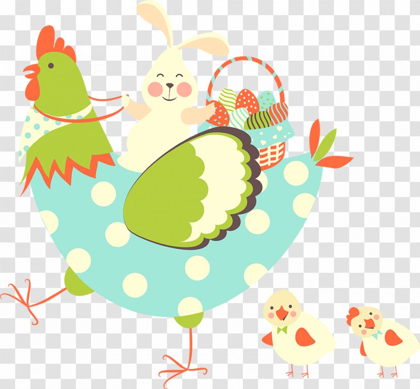 Easter Egg Bunny Clip Art - Cartoon Transparent PNG