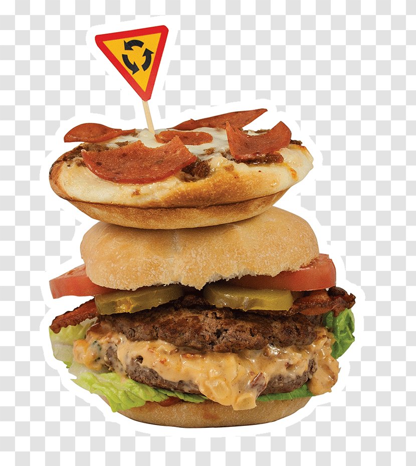Slider Buffalo Burger Hamburger Cheeseburger Veggie - Junk Food Transparent PNG