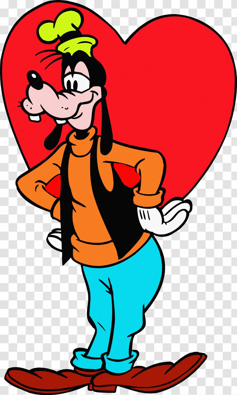 Goofy Minnie Mouse The Walt Disney Company Donald Duck Cartoon - Heart Transparent PNG