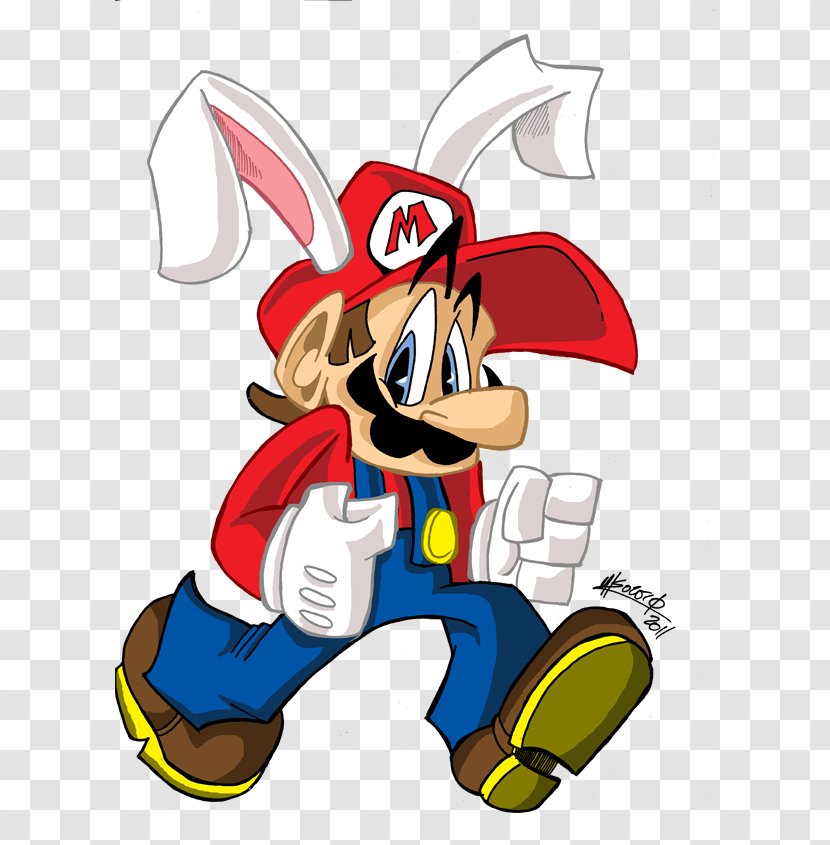 Super Mario Galaxy New Bros DeviantArt Rabbit Transparent PNG
