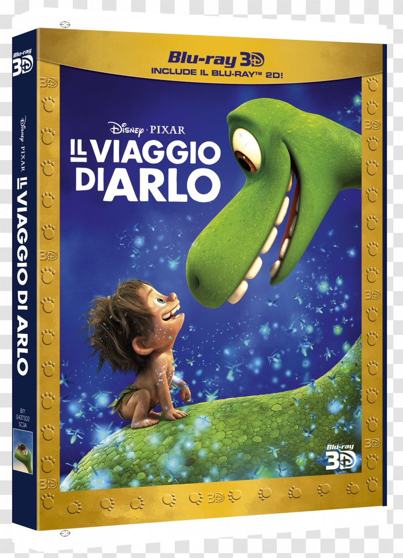 Blu-ray Disc 3D Film Pixar DVD - Peter Sohn - Dvd Transparent PNG