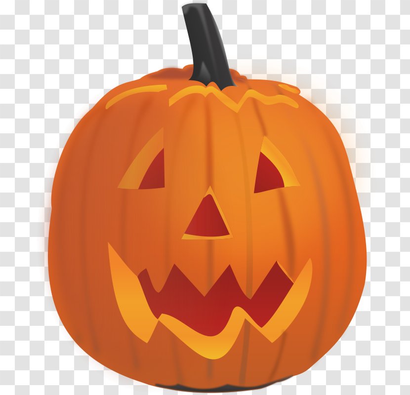 Pumpkin Halloween Jack-o-lantern Clip Art - Calabaza - Jackolantern Images Transparent PNG