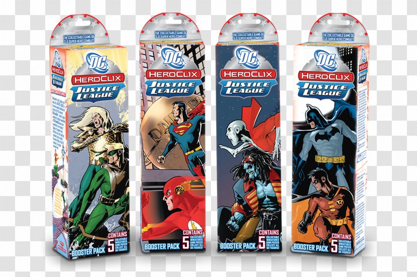 HeroClix Booster Pack Action & Toy Figures Justice League - Clix - Dishonored Figure Transparent PNG