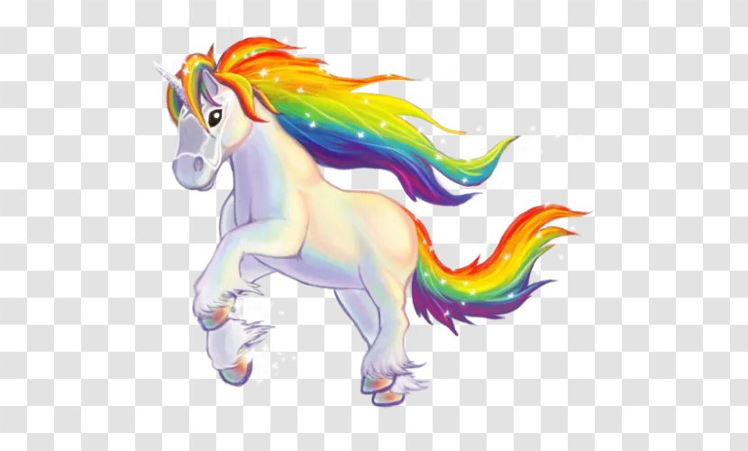Unicorn Rainbow Color Horse Clip Art - Animal Figure Transparent PNG
