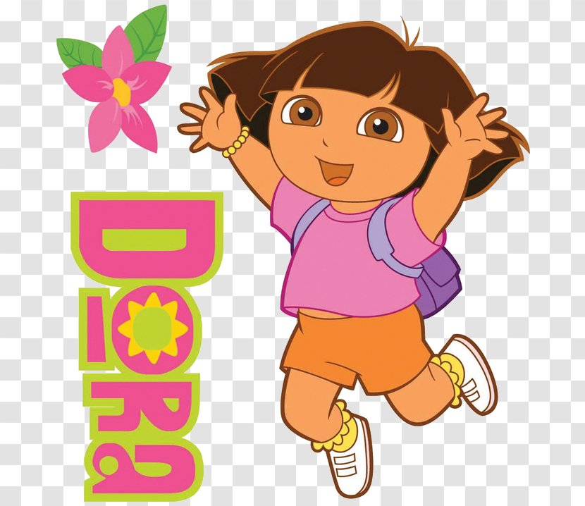 Dora The Explorer Animated Cartoon Character - Watercolor - Hallween Pictures Transparent PNG