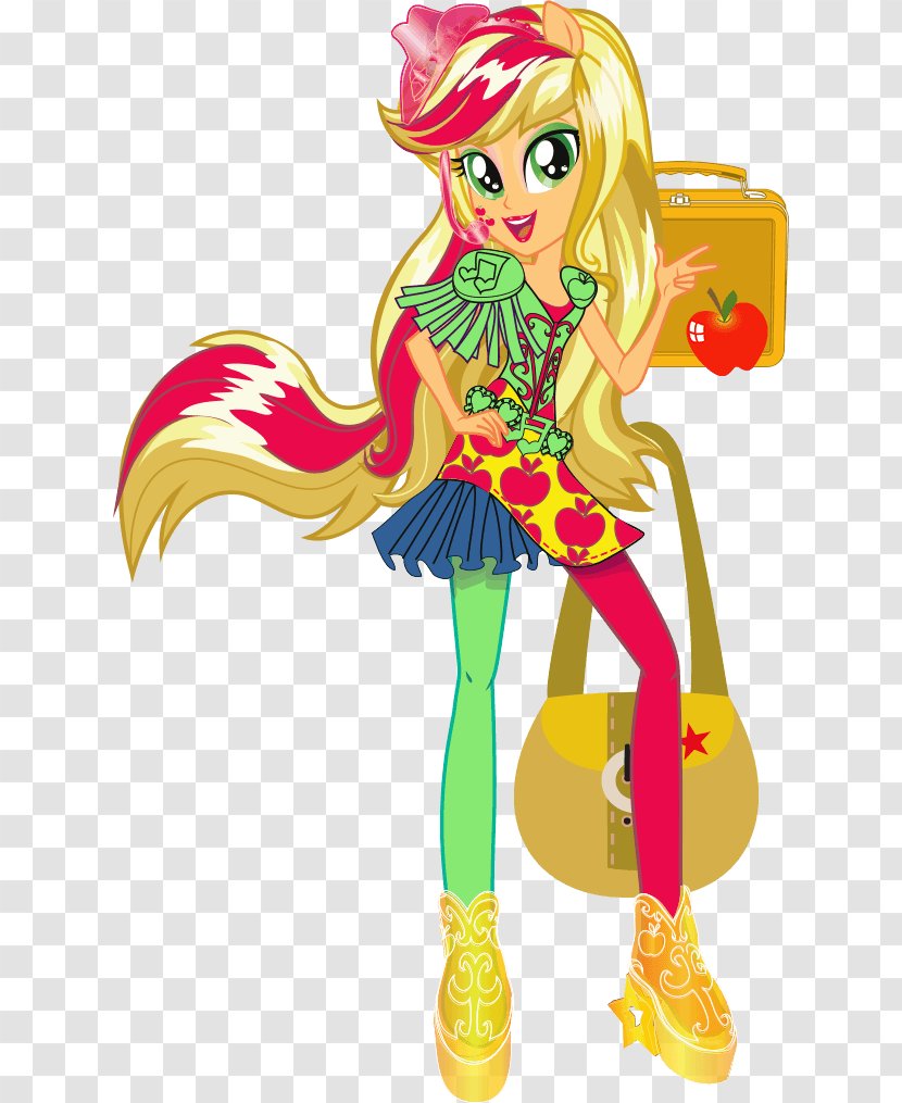 Applejack Rainbow Dash My Little Pony: Equestria Girls Ekvestrio - Mythical Creature - Pony Rocks Transparent PNG