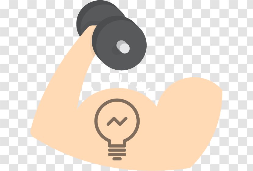 Muscle Symbol Weight Training Clip Art - Thumb - Biceps Bulb Transparent PNG