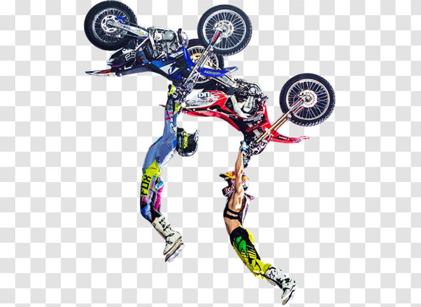 Freestyle Motocross Stunt Performer Extreme Sport Motorcycle - Circus Transparent PNG