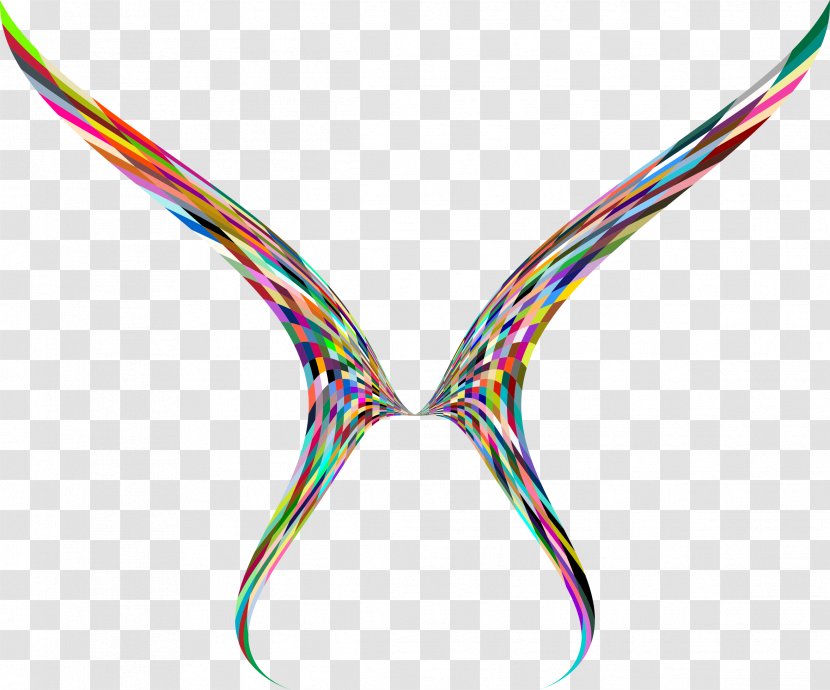 Butterfly Geometry Color Clip Art - Monarch - Geomatric Transparent PNG