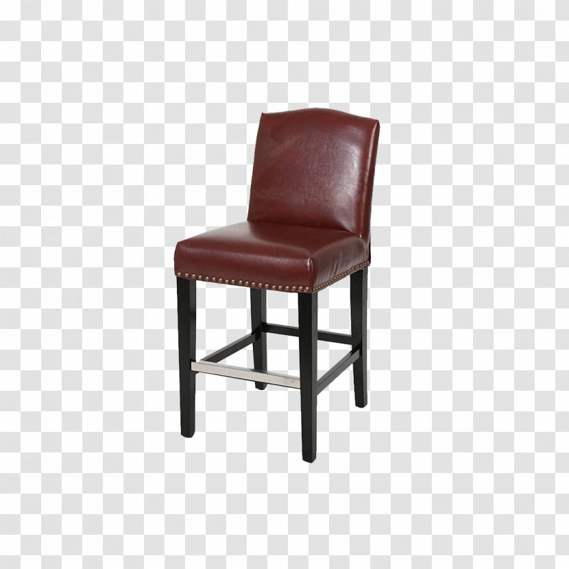 Chair Bar Stool Leather Furniture Transparent PNG