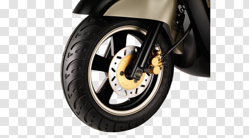Scooter Car SYM Motors Motorcycle Vehicle - Automotive Tire Transparent PNG