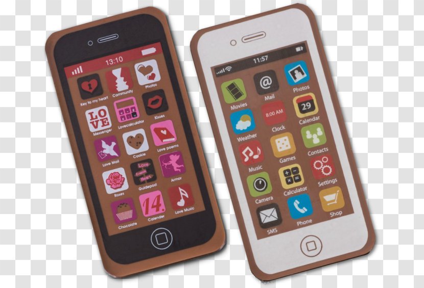 Feature Phone Smartphone Handheld Devices Mobile Accessories Chocolate Transparent PNG