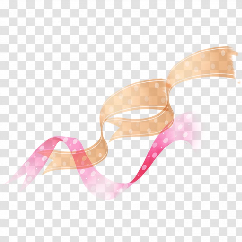 Goggles - Eyewear - Pink Ribbon Transparent PNG