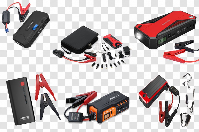 Battery Charger Car Jump Start Automotive Electric - Maintenance Transparent PNG