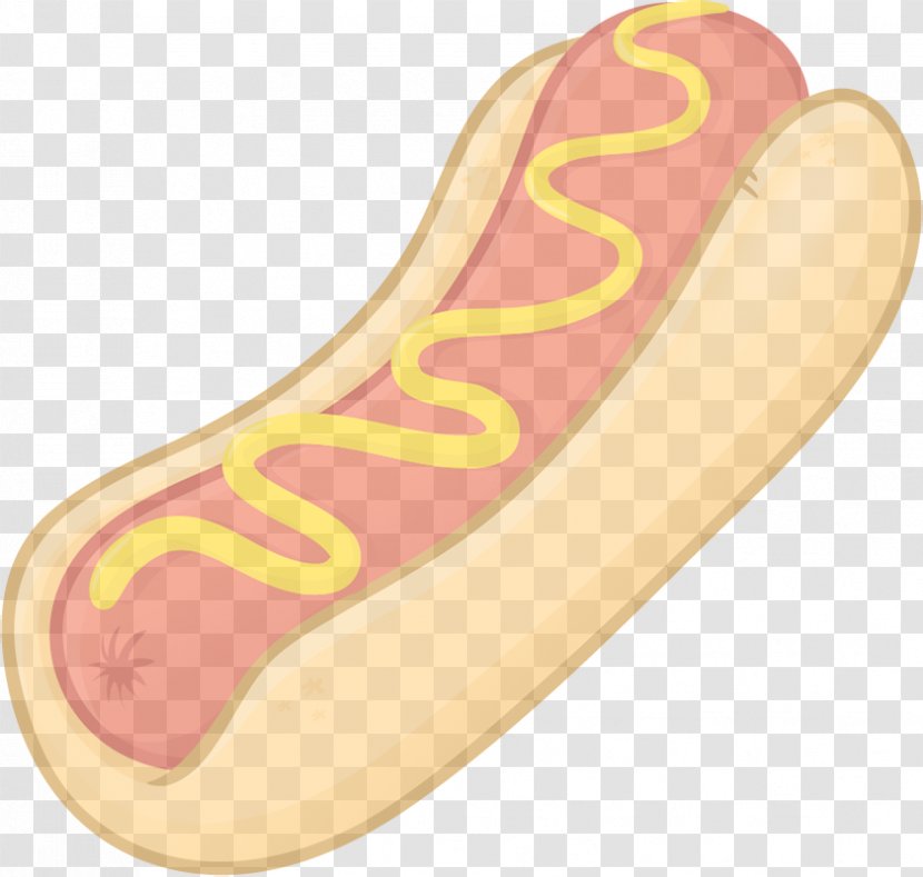 Hot Dog Mustard Clip Art - Shoe - Tv Media Transparent PNG