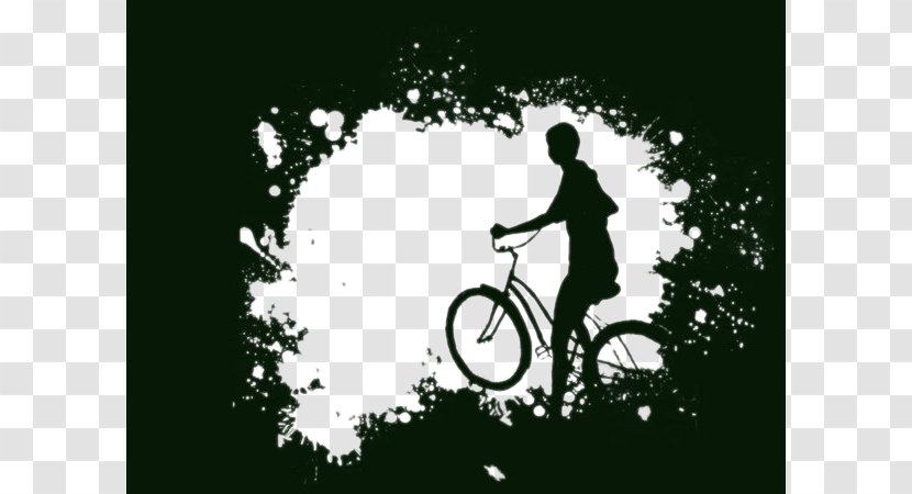 Bicycle Black And White Cycling Download - Brand - Free People Buckle Material Transparent PNG