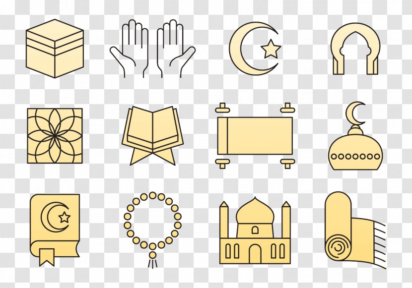 Icon - Paper - Islamic Elements Transparent PNG