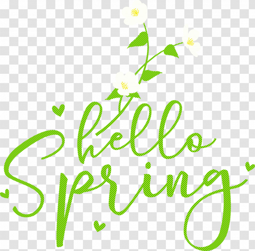 Hello Spring Spring Transparent PNG