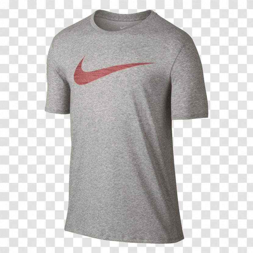 T-shirt Nike Swoosh Sleeve Clothing - Long Sleeved T Shirt Transparent PNG
