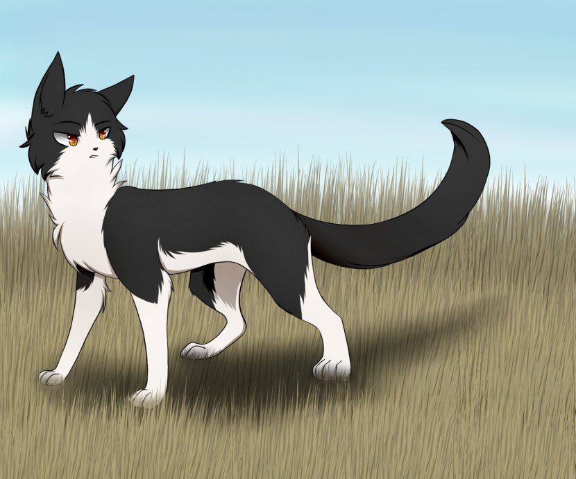 Cat Tallstar Kitten Whiskers Warriors - Tail - Tall Cliparts Transparent PNG
