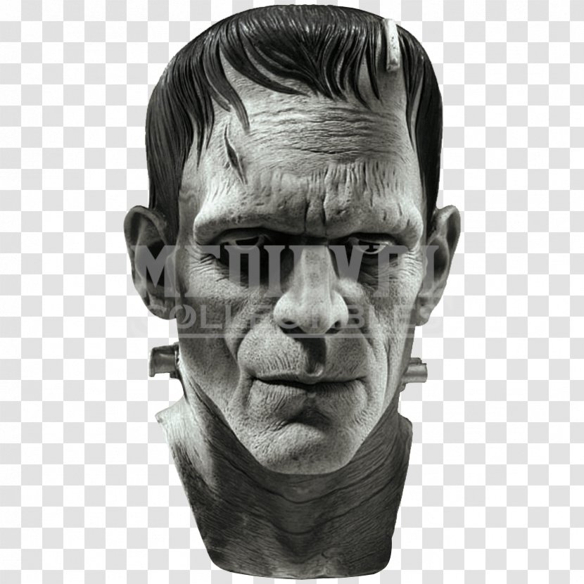 Frankenstein's Monster Mask Jason Voorhees Costume - Jaw - Nose Transparent PNG