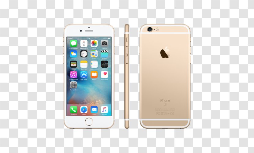 IPhone 6s Plus Apple Telephone Rose Gold - Iphone Transparent PNG
