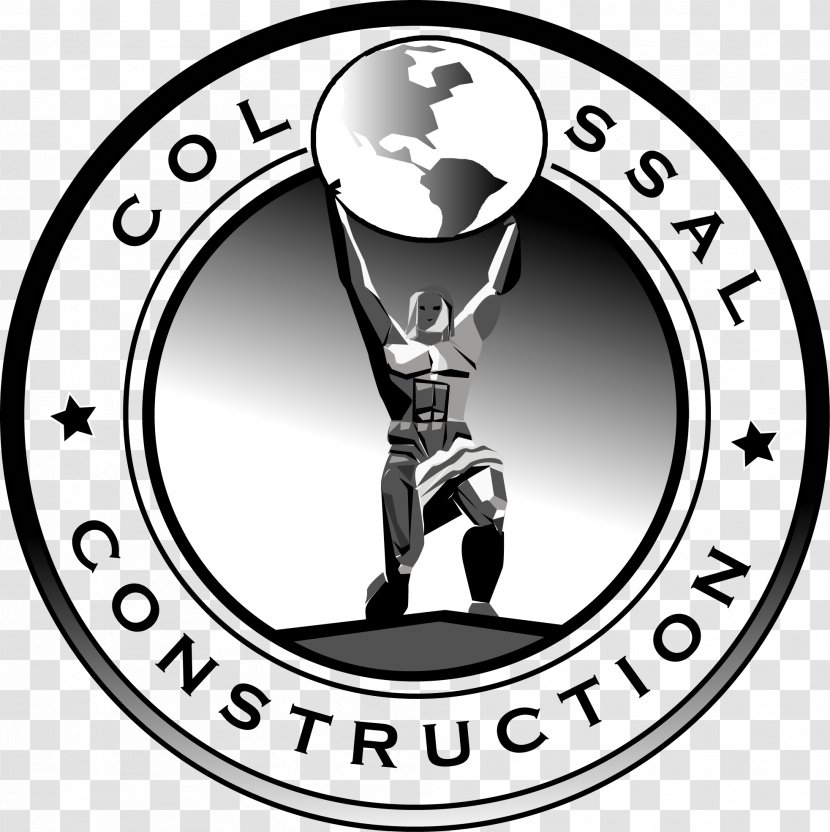 Colossal Construction Company LLC Service-Disabled Veteran-Owned Small Business General Contractor - Black And White - Construção Transparent PNG